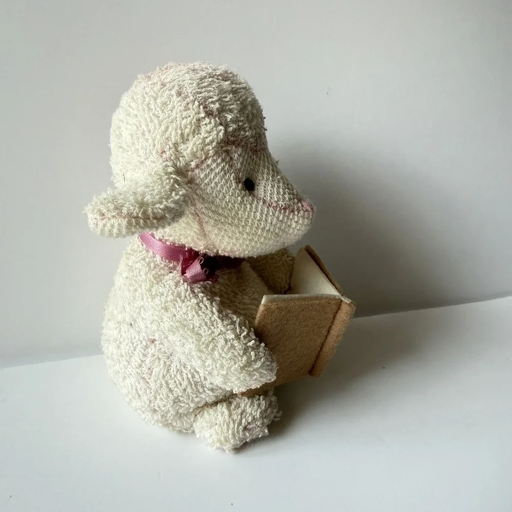Russ Berrie‎ Home Buddies Luke Lamb Plush Stuffed Animal 5